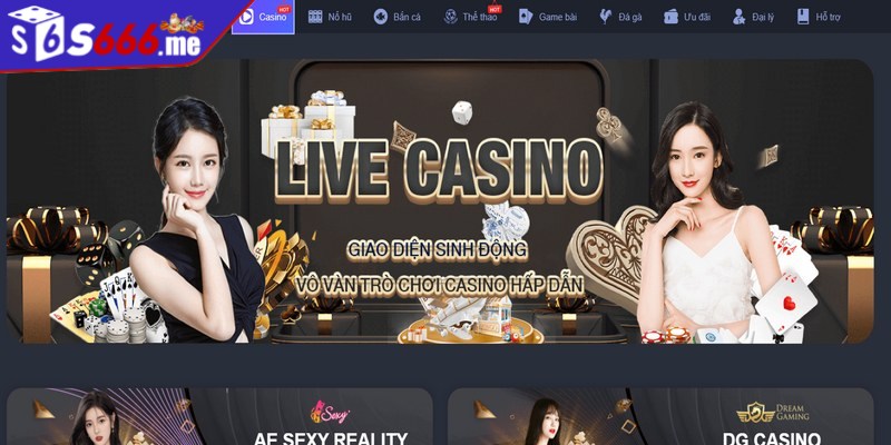 Casino S66 là chuyên mục sòng bài trực tuyến thú vị